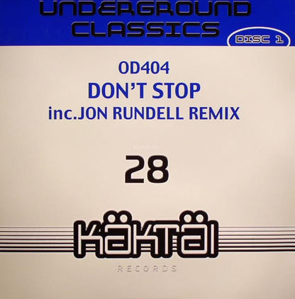 OD404 : Underground Classics (Disc 1) (12")