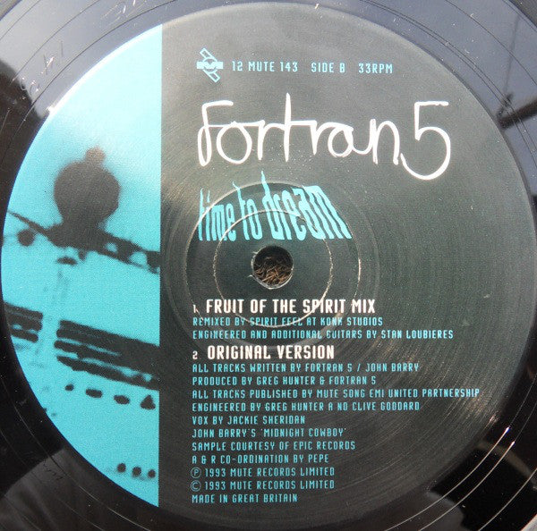 Fortran 5 : Time To Dream (12", Single)