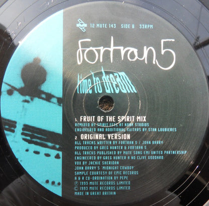 Fortran 5 : Time To Dream (12", Single)