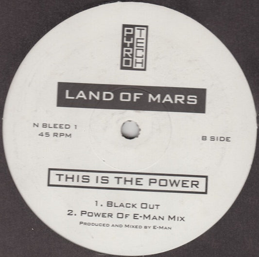 Land Of Mars : This Is The Power (12")
