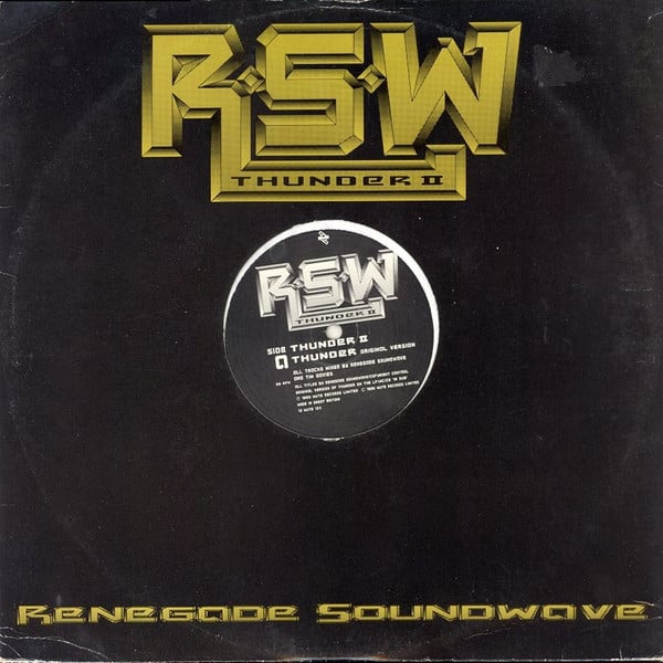 Renegade Soundwave : Thunder II (12", Single)