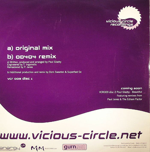 Paul Glazby : Beautiful (12")