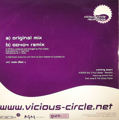 Paul Glazby : Beautiful (12")