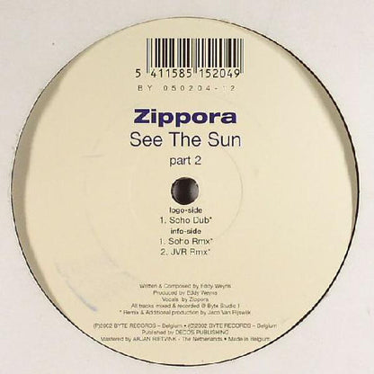 Zippora : See The Sun (Part 2) (12")
