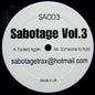 Sabotage Trax : Sabotage Vol.3 (12")