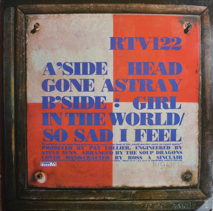 The Soup Dragons : Head Gone Astray (12", Single)