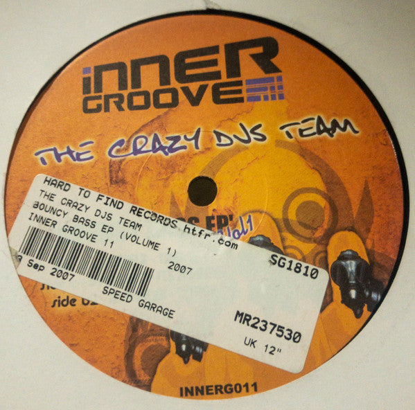 Various : Bouncy Bass EP Volume 1 (12", EP)