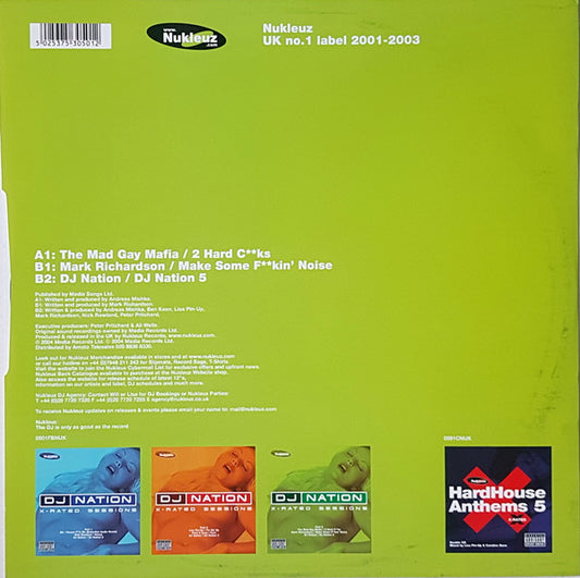 Various : DJ Nation X-Rated Sessions Part 3 (12")