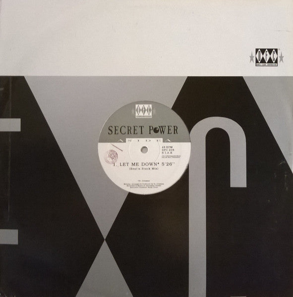 Secret Power : Let Me Down (12")