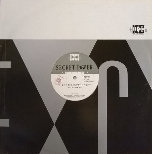 Secret Power : Let Me Down (12")