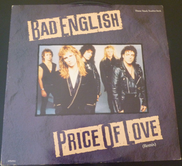 Bad English : Price Of Love (Remix) (12")