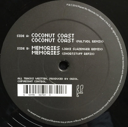 Oriol (2) : Coconut Coast (12")
