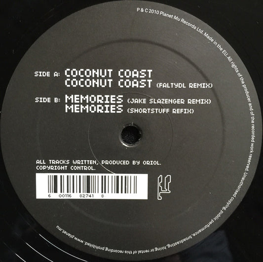 Oriol (2) : Coconut Coast (12")
