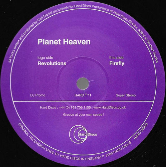 Planet Heaven : Revolutions (12", Promo)