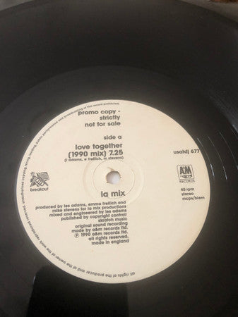 L.A. Mix Featuring Kevin Henry : Love Together (12", Single)