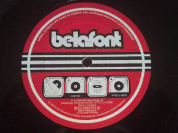 Belafont : Cosmos / What U Want (12")