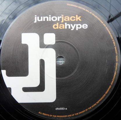 Junior Jack Feat. Robert Smith : Da Hype (12")