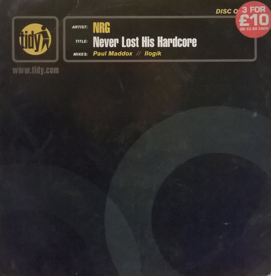 NRG* : Never Lost His Hardcore (12", Dis)