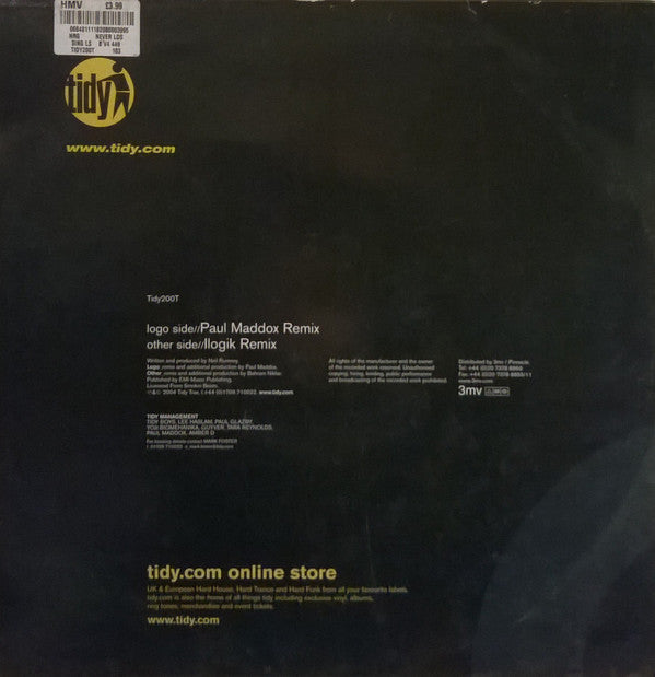 NRG* : Never Lost His Hardcore (12", Dis)