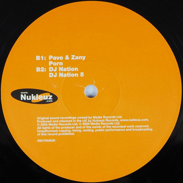 Various : DJ Nation X-Rated Sessions Part 2 (12")