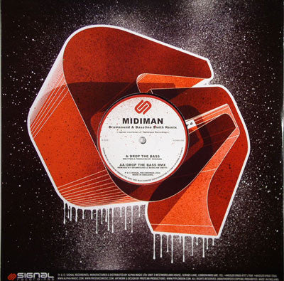 Midiman (2) : Drop The Bass (12")