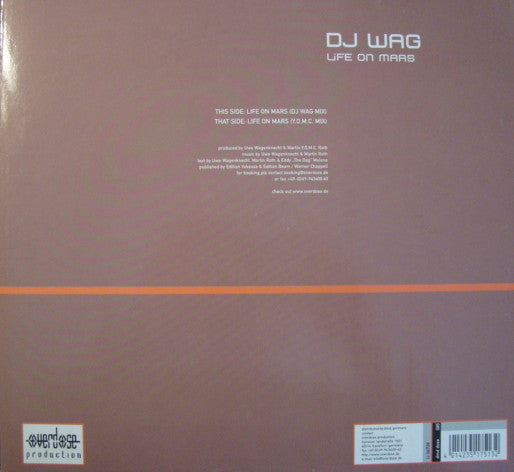 DJ Wag : Life On Mars (12")