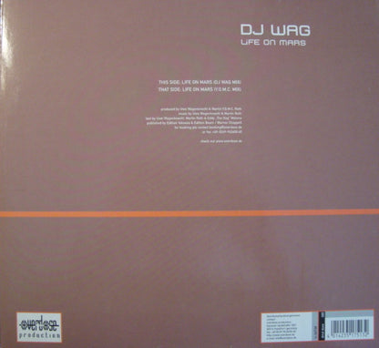 DJ Wag : Life On Mars (12")