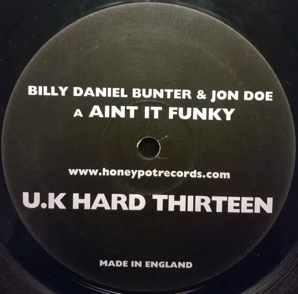 Billy Daniel Bunter & Jon Doe : Aint It Funky / Power Of Life (12")