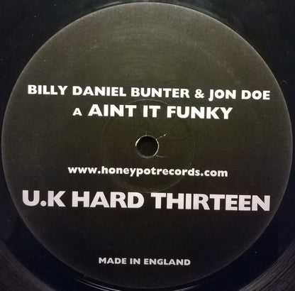 Billy Daniel Bunter & Jon Doe : Aint It Funky / Power Of Life (12")