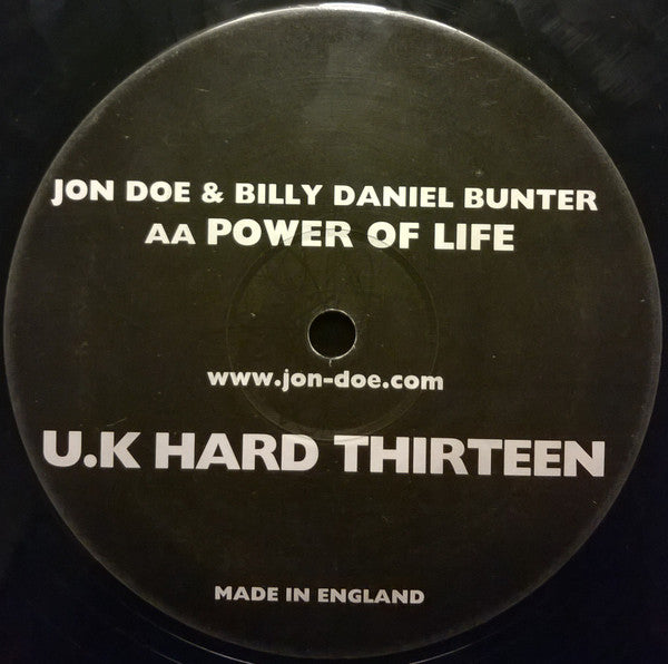 Billy Daniel Bunter & Jon Doe : Aint It Funky / Power Of Life (12")