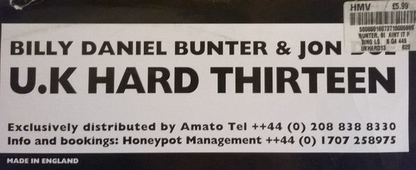 Billy Daniel Bunter & Jon Doe : Aint It Funky / Power Of Life (12")