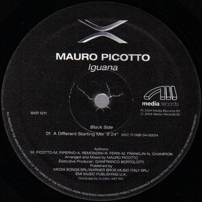 Mauro Picotto : Iguana (12")