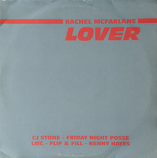 Rachel McFarlane : Lover (2x12", Promo)
