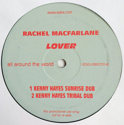 Rachel McFarlane : Lover (2x12", Promo)