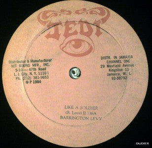 Al Campbell / Barrington Levy : Jah Army / Like A Soldier (12")
