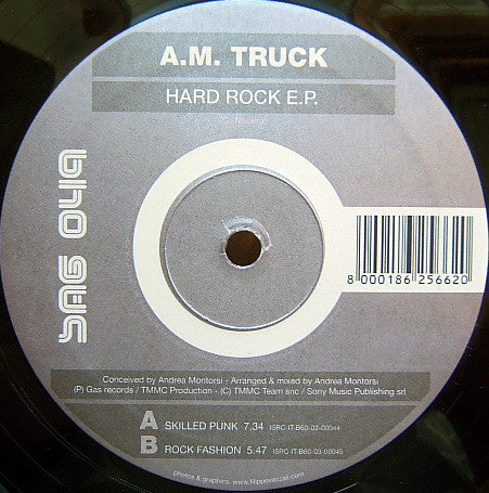 A.M. Truck : Hard Rock E.P. (12", EP)