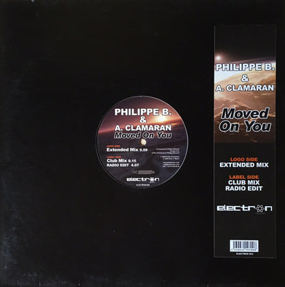 Philippe B. & Antoine Clamaran : Moved On You (12")