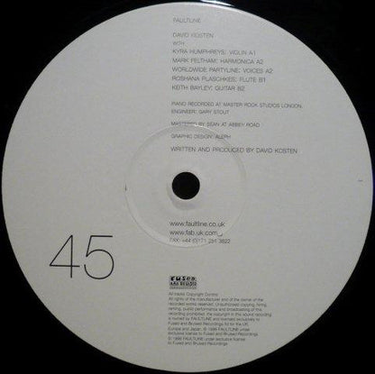 Faultline : EP (12", EP)