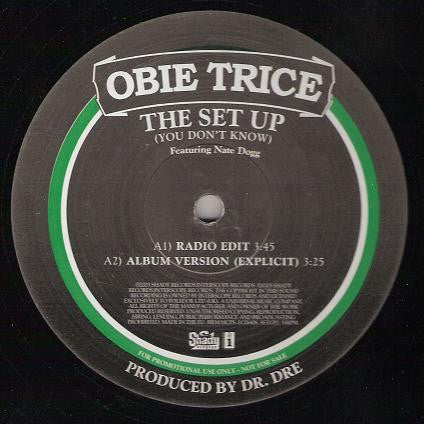 Obie Trice : The Set Up (You Don't Know) (12", Promo)