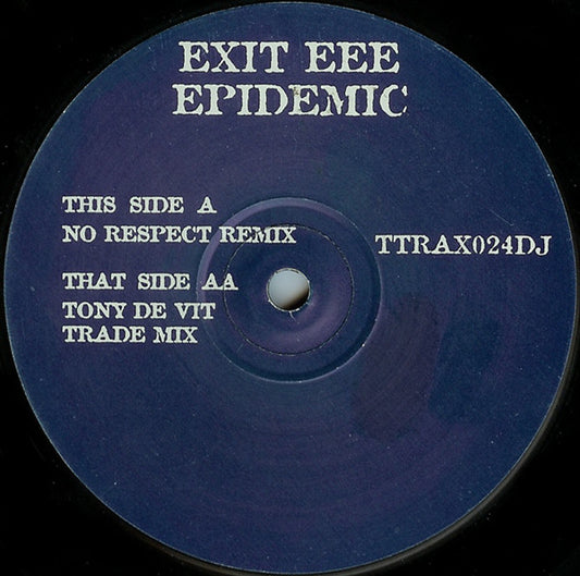 Exit EEE : Epidemic (12", P.R)