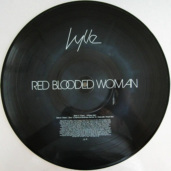 Kylie* : Red Blooded Woman (12", Single, Ltd, Pic)
