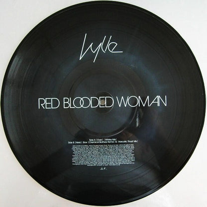 Kylie* : Red Blooded Woman (12", Single, Ltd, Pic)