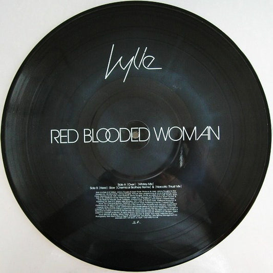 Kylie* : Red Blooded Woman (12", Single, Ltd, Pic)