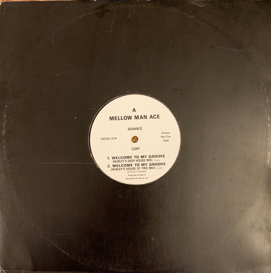 Mellow Man Ace : Welcome To My Groove (12", Promo)