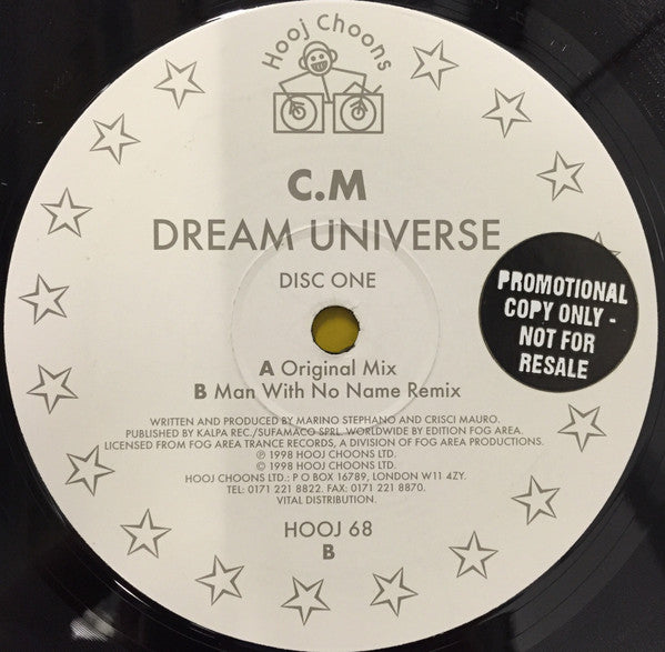 C.M* : Dream Universe (12", Promo, 1/2)