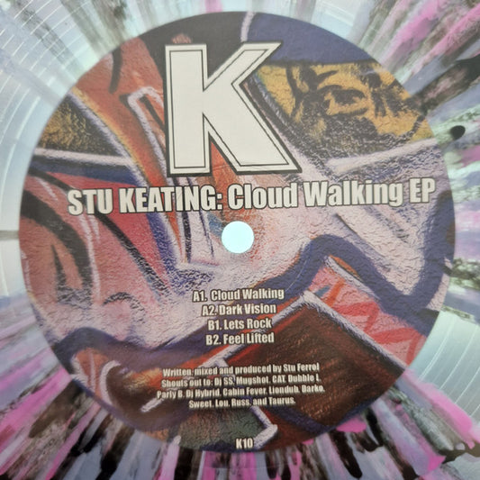 Stu Keating : Cloud Walking EP (12", EP, Cle)