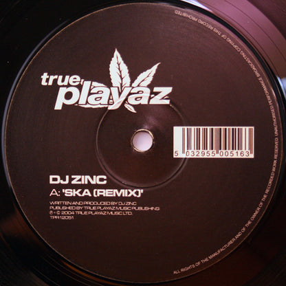 DJ Zinc : Ska (Remix) / Fruitella (12")