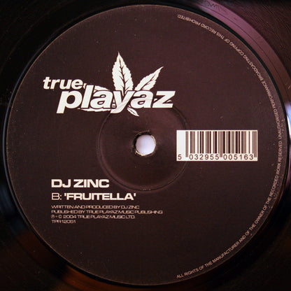 DJ Zinc : Ska (Remix) / Fruitella (12")