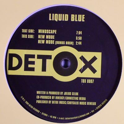 Liquid Blue (2) : Mindscape / New Mode (12")