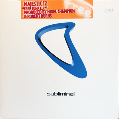Majestic 12 : Free Funk E.P. (12", EP)